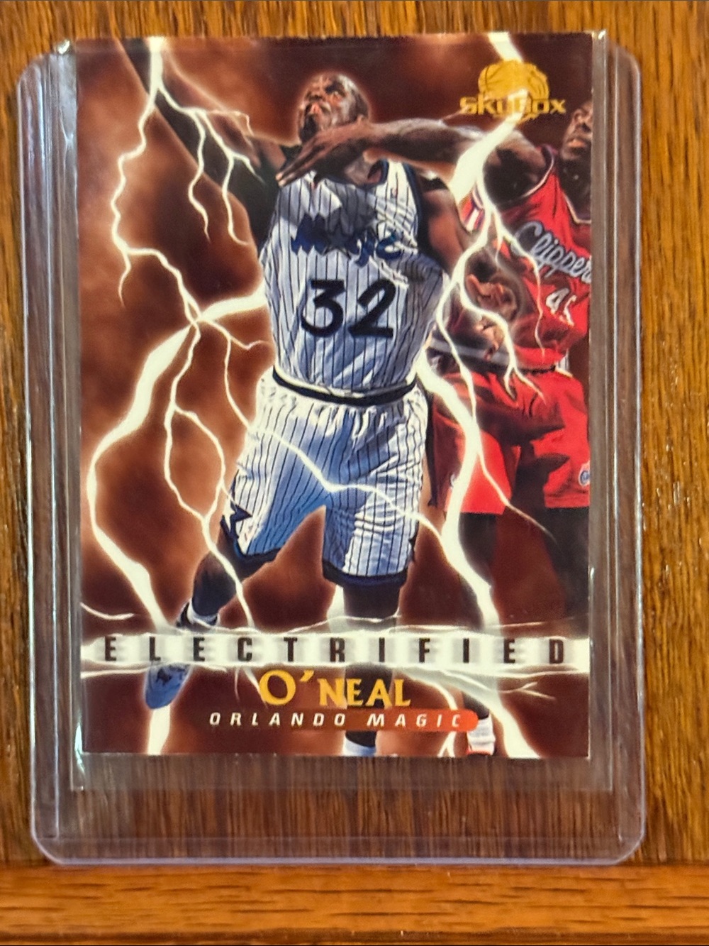 Sky Box Electrifed O'Neal Orlando Magic Trading Card